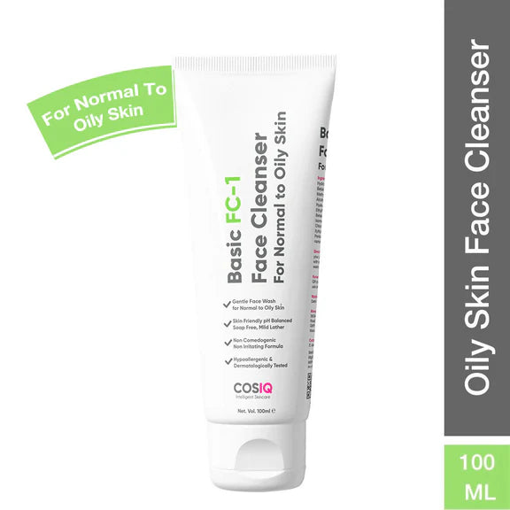 Cos-IQ FC-1 Face Cleanser for Oily Skin - 100 ml