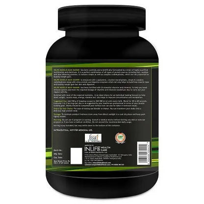 Inlife Muscle Mass Gainer Powder - 1 kg