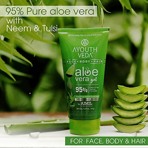Ayouthveda Aloe Vera Face Gel - 150 gm