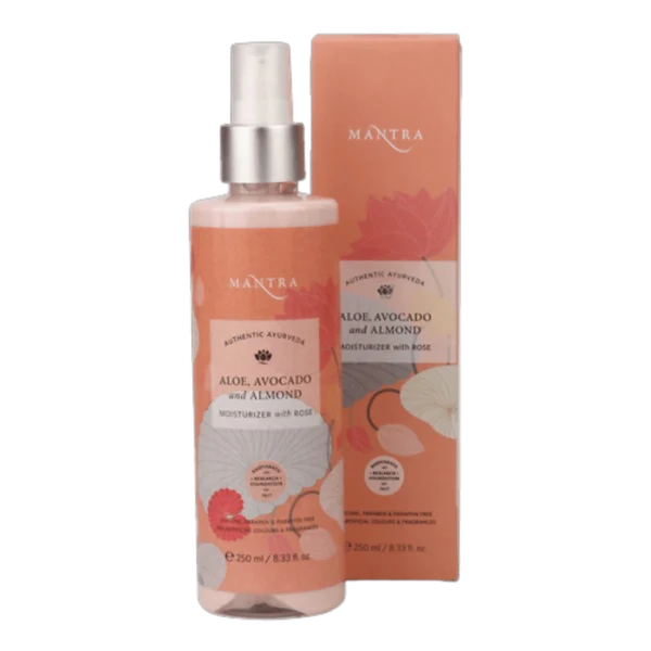 Mantra Herbal Aloe, Avocado And Almond Moisturiser With Rose - 100 ml