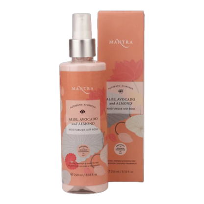 Mantra Herbal Aloe, Avocado And Almond Moisturiser With Rose - 100 ml