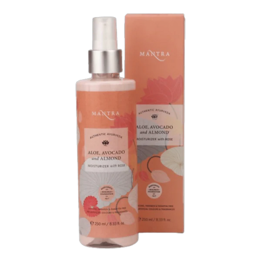 Mantra Herbal Aloe, Avocado And Almond Moisturiser With Rose - 100 ml