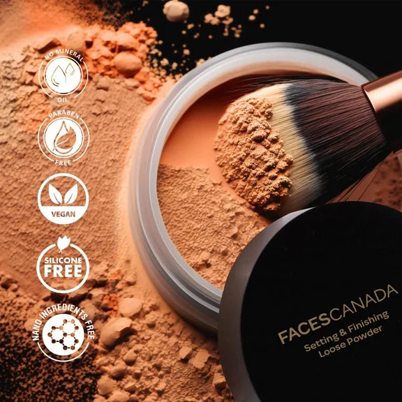 Faces Canada Setting and Finishing Loose Powder - 10 gm