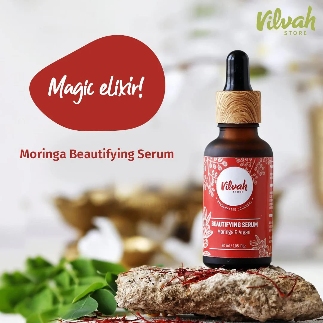 Vilvah Store Beautifying Serum With Moringa And Argan