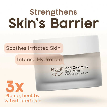 Beyond Rice Oil-Free Rice Ceramide Gel Cream - 50 gm