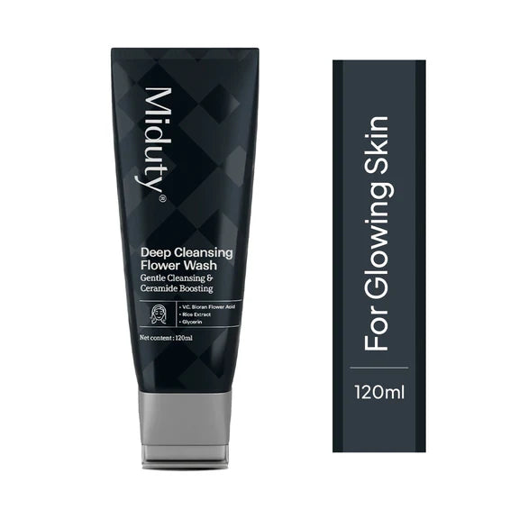 Miduty Deep Cleansing Flower Face Wash - 120 ml