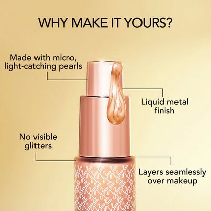 Kay Beauty By Katrina Kaif Hyper Gloss Liquid Luminizing Highlighter - Sparkling - 8.5 ml