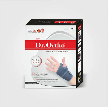 Dr. Ortho Wrist Brace with Thumb - 1 pcs
