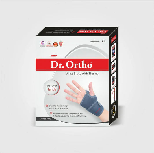 Dr. Ortho Wrist Brace with Thumb - 1 pcs