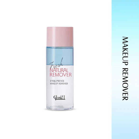 Glam21 Makeup Remover For Water-Proof & Long Lasting Makeup - Blue - 100 ml