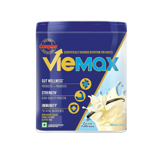 Complan Viemax - Scientifically Designed Nutrition For Adults (Vanilla Flavour) - 400 gm