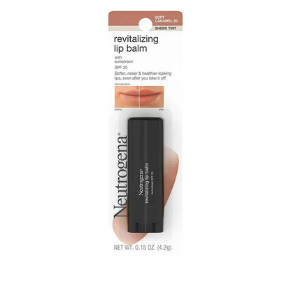 Neutrogena Revitalizing Lip Balm SPF 20, Soft Caramel 50 - 4.2 gm