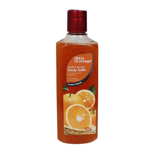 Skin Cottage Body Bath Scrub Orange Peach Essence - 400 ml