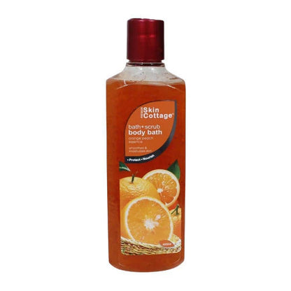 Skin Cottage Body Bath Scrub Orange Peach Essence - 400 ml
