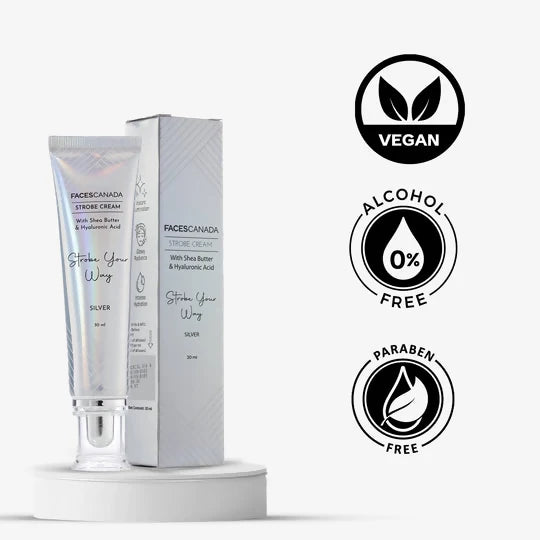 Faces Canada Strobe Cream Silver - 30 ml