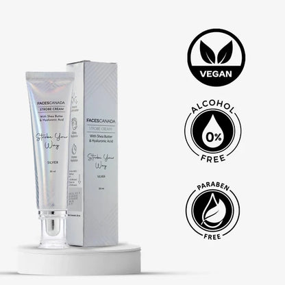 Faces Canada Strobe Cream Silver - 30 ml