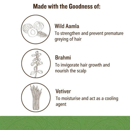 Soultree Revitalising Hair Oil with Aamla & Brahmi - 120 ml