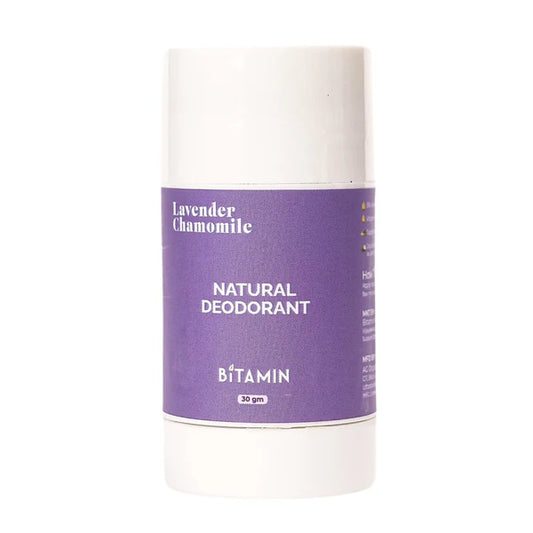 Bitamin Lavender Chamomile Natural Deodorant Roll On - 30 gm