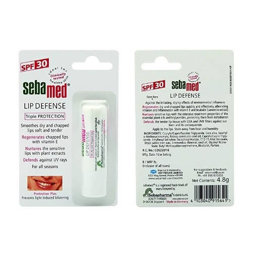 Sebamed SPF 30 Lip Defense Stick - 4.8 Gm