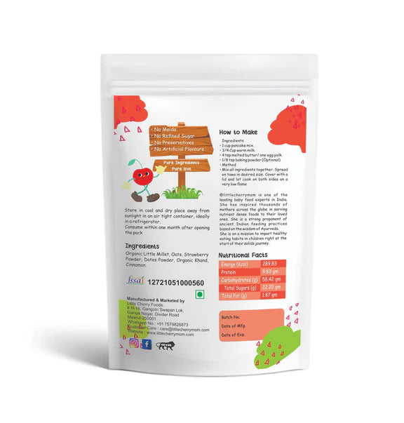 Littlecherrymom Super Millets Pancake Combo - combo