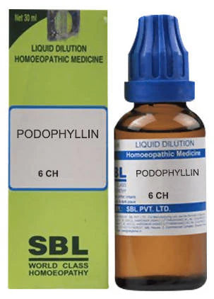 SBL Homeopathy Podophyllin Dilution -6 CH