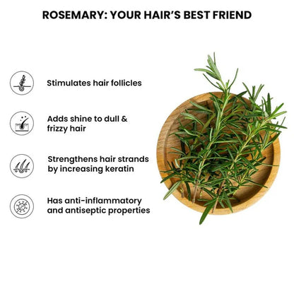 ThriveCo Rosemary Water Hair Spray For Hair Growth - 100 ml
