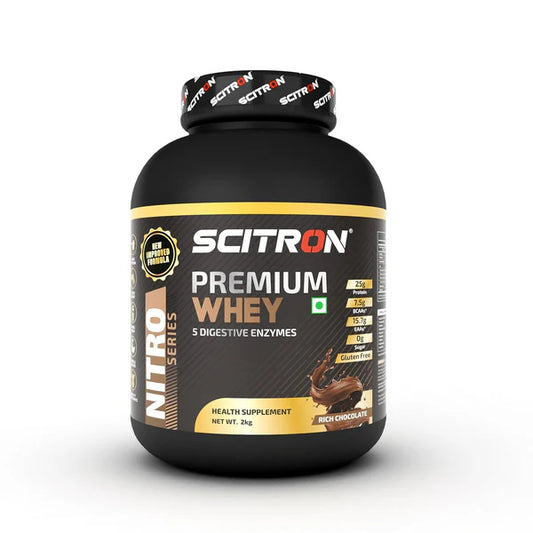 Scitron Nitro Series Premium Whey Rich Chocolate - 2 kg