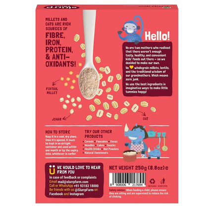 Slurrp Farm Millet & Oat Cereal for Little Ones