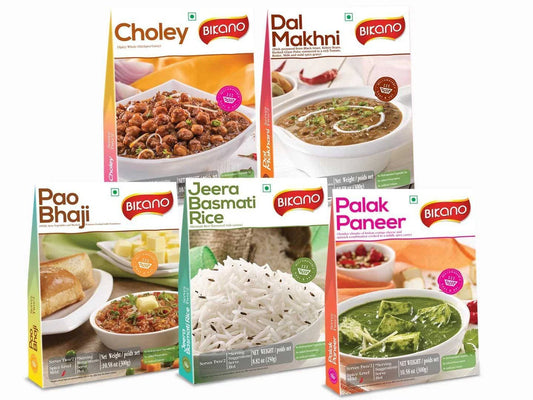 Bikano Ready To Eat Meals -Combo Pack