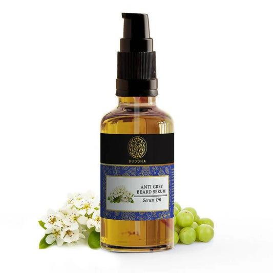 Buddha Natural Grey Beard Hair Oil Serum - 25 ml