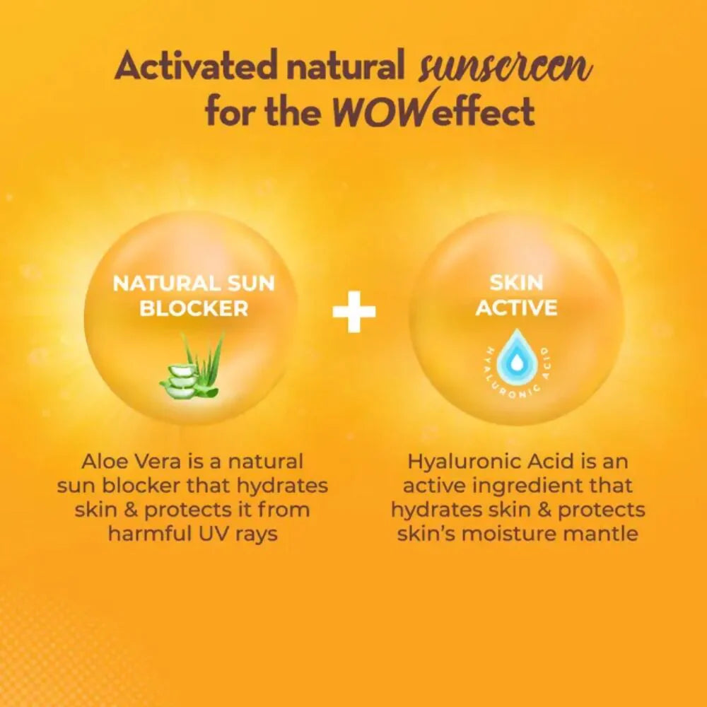 Wow Life Science Sunscreen Gel Dry Skin