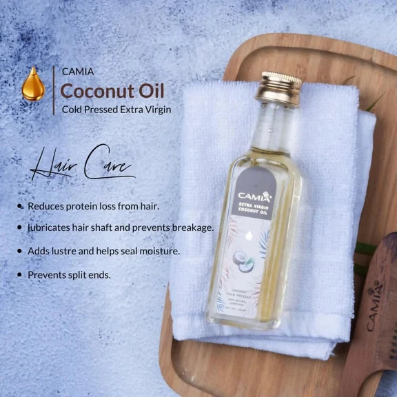 Camia Organic Cold Pressed Coconut Oil - 100 ml