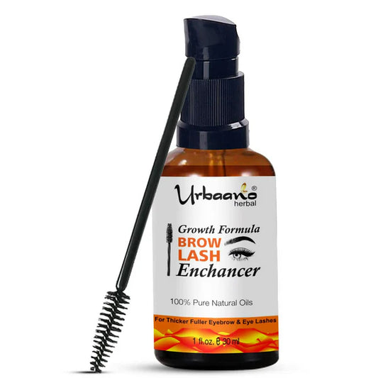 Urbaano Herbal Premium Eyebrow & Eyelash Growth Serum Oil - 30 ml
