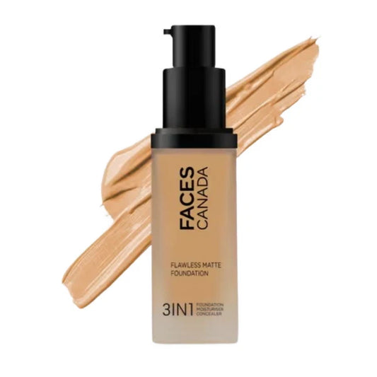 Faces Canada Flawless Matte Foundation - Soft Sand 041 - 30 ml