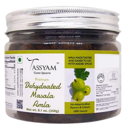 Tassyam Organics Dehydrated Masala Amla Slices - 250 gm