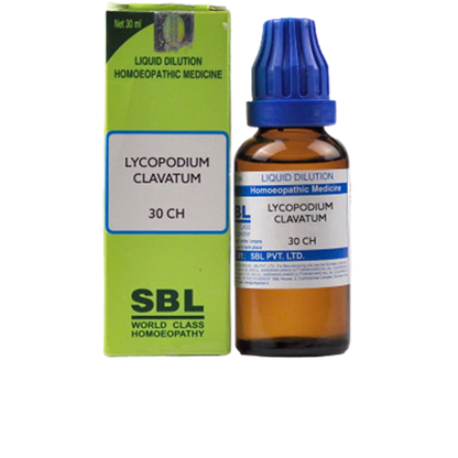 SBL Homeopathy Lycopodium Clavatum Dilution