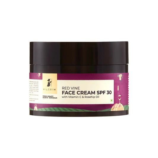 Pilgrim Red Vine Face Cream SPF 30 with Vitamin C & Rosehip Oil