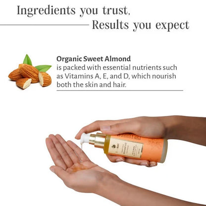 Shankara by Sri Sri Tattva Organic Sweet Almond Oil - 100 ml