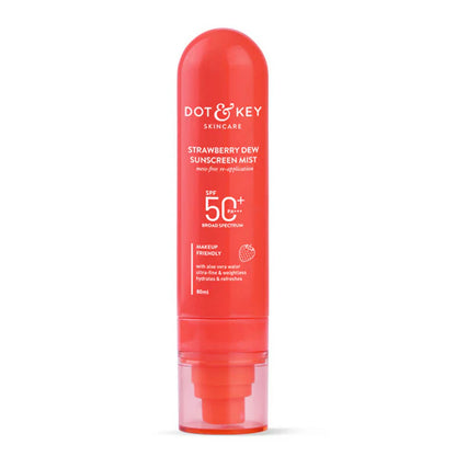 Dot & Key Strawberry Dew Sunscreen Mist SPF 50+ - 80 ml