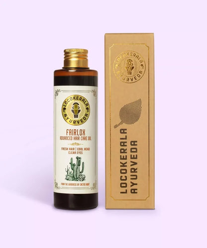 LocoKerala Fairlox Advanced Hair Oil – Ayurvedic Elixir for Strong & Vibrant Hair - 200 ml