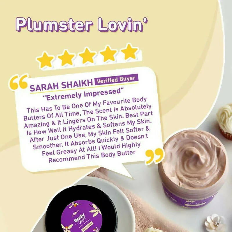 Plum BodyLovin' Vanila Vibes Body Butter - 200 gm