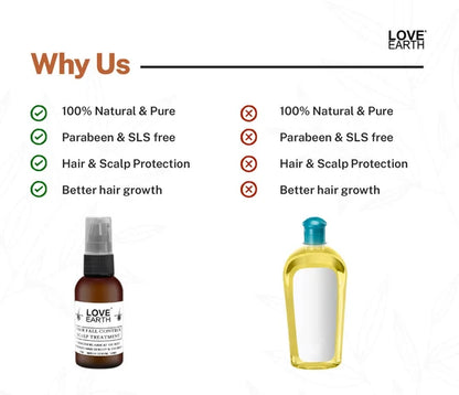 Love Earth Hair Fall Control Scalp Care Pre Wash - 50 ml
