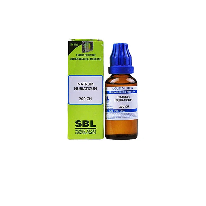 SBL Homeopathy Natrum Muriaticum Dilution -6 CH