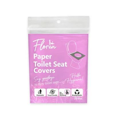 Floren Disposable Toilet Seat Covers - 20 pcs