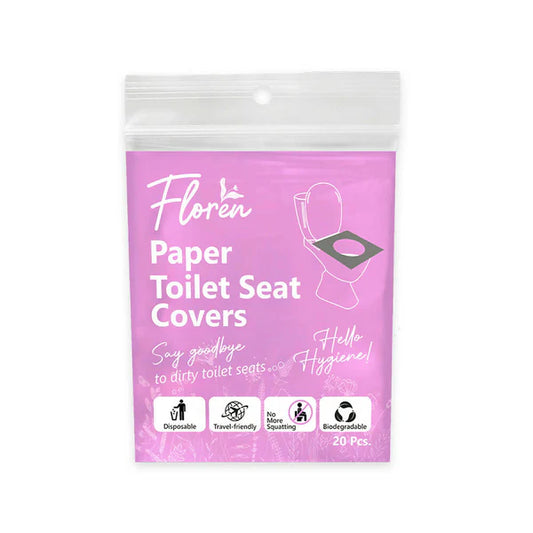 Floren Disposable Toilet Seat Covers - 20 pcs