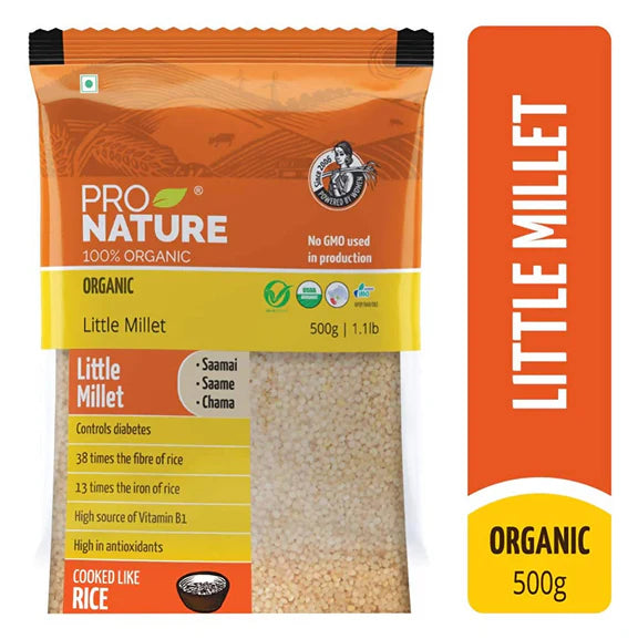 Pro Nature Organic Little Millet - 500 gm