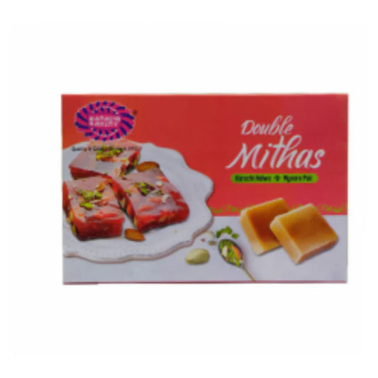 Karachi Bakery Double Mithas [Karachi Halwa & Mysore Pak] - 400 gm