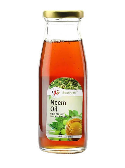 Santrupti Neem Oil (Cold Pressed) - 200 ml