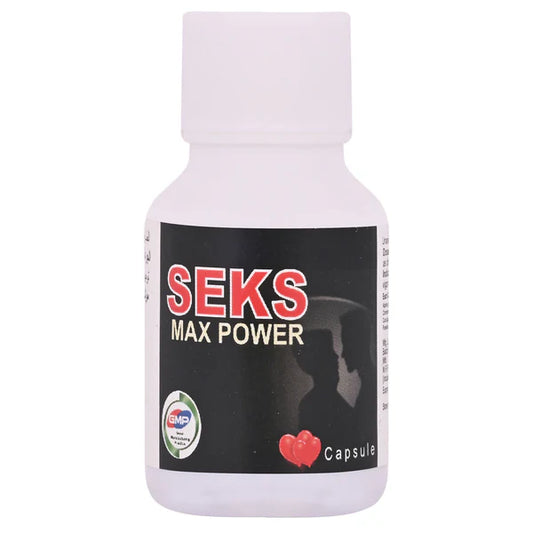 Hashmi Pharmacy Seks Max Capsules For Men's - 20 caps