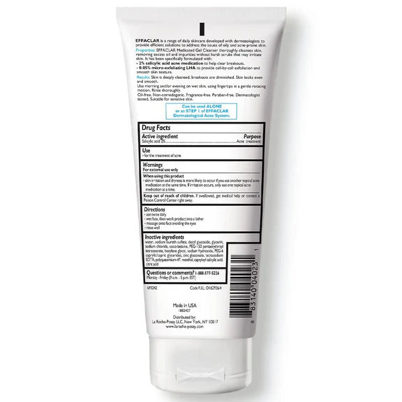 La Roche-Posay Effaclar Medicated Gel Cleanser - 200 ml